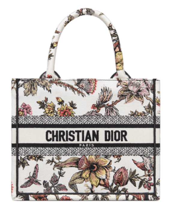 Túi Dior Book Tote Small 'White Multicolor Botanique' M1265ZRZB-M884