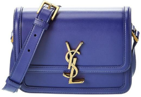 Túi Saint Laurent Box Leather Solferino 'Blue' 634306-0SX0W-4205