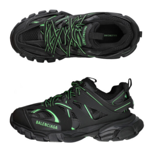Alternative view of Giày Balenciaga Track Sneaker 'Black Green' 542023-W3AC-21035