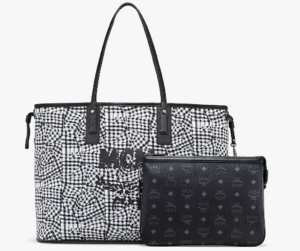 Alternative view of Túi MCM Reversible Liz Shopper in Visetos MWPAAVI01BK001