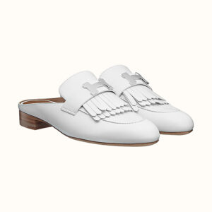 Alternative view of Giày Hermes Rivoli Mule 'Blanc' H181067Z91400