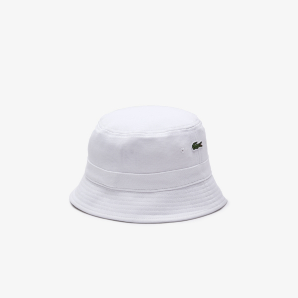 Mũ Lacoste Organic Cotton Bucket 'White' RK2056-52N-001 - Hình ảnh 3