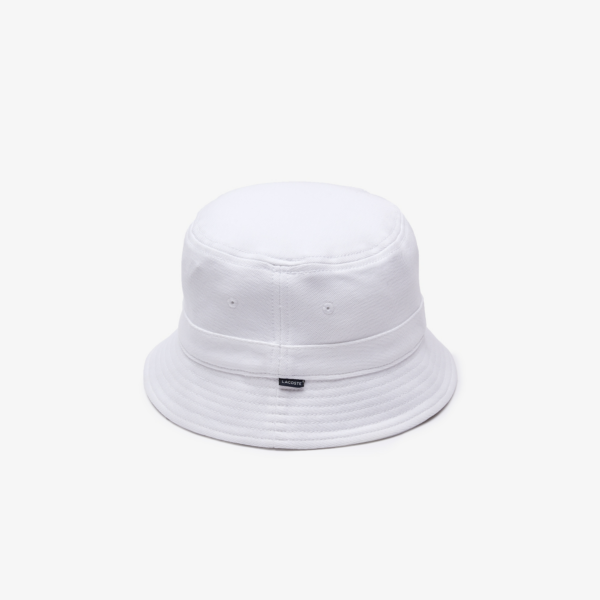 Mũ Lacoste Organic Cotton Bucket 'White' RK2056-52N-001 - Hình ảnh 2