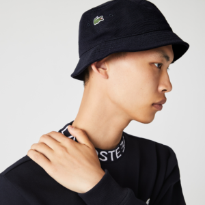 Mu Lacoste Organic Cotton Bucket 'Black' RK2056-52N-HDE