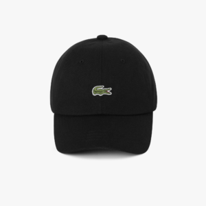 Mu Lacoste Cotton Twill Basic Baseball 'Black' RK209E-52N-031