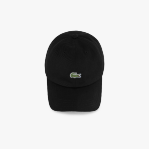 Mu Lacoste Cotton Twill Basic Baseball 'Black' RK209E-53G-031