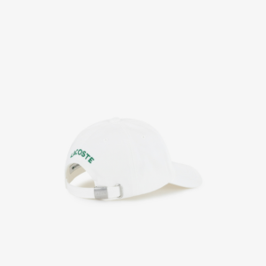 Mu Lacoste Cotton Twill Basic Baseball 'White' RK210E-53G-70V