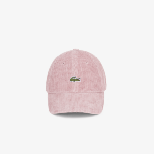 Mu Lacoste Cotton Corduroy Baseball 'Pink' RK212E-52N-T03