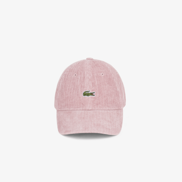 Mũ Lacoste Cotton Corduroy Baseball 'Pink' RK212E-52N-T03 - Hình ảnh 2