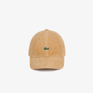 Mu Lacoste Cotton Corduroy Baseball 'Beige' RK212E-52N-Z2B