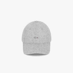 Mu Lacoste Wool Mix Flannel Baseball 'Gray' RK213E-52N-CCA