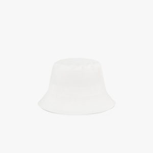 Mu Lacoste Bucket Hat Cotton Material 'White' RK217E-53G-70V