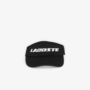 Mu Lacoste Golf Lettering Point Sun Visor 'Black' RK245E-52N-031