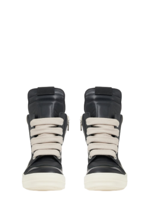 Alternative view of Giày Rick Owens FW22 Strobe 'Black And Milk' rp02b6894lpow1-911