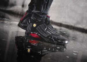 Alternative view of Giày Nike Air Jordan 14 Retro 'Last Shot' 2018 487471-003