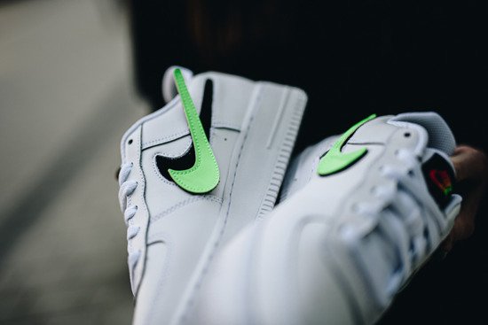 GS) Nike Air Force 1 LV8 3 'Green Strike' AR7446-100 - KICKS CREW