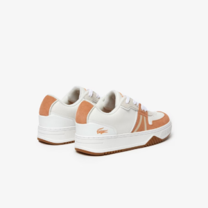 Giay Lacoste L001 Leather Black Sole Contrasting 'White Pink' RZ0068W52N-291