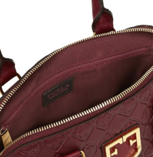 Alternative view of Túi Furla Fantastica S Dome Leather Satchel 'Red' 1033473