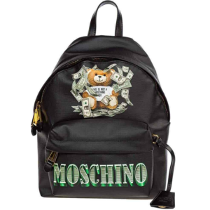 Balo Moschino Dollar Teddy Bear Faux 'Black' A-7636-8210-3555