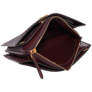 Alternative view of Túi Salvatore Ferragamo Purple Leather 'Brown' 21I013-724605