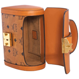 Alternative view of Túi MCM Ladies Tracy Cognac Satchel 'Orange' MWEBSXT02CO