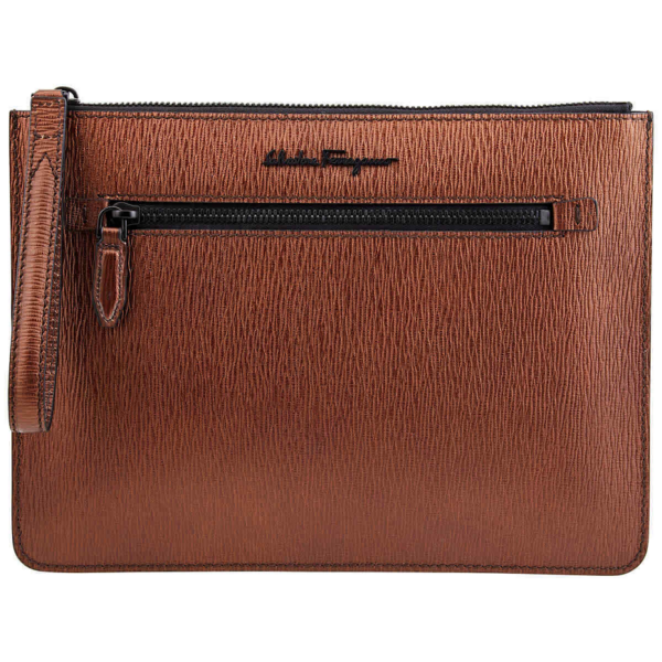 Túi Salvatore Ferragamo Calfskin Holder 'Brown' 24A105-713273