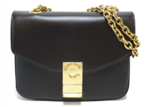 Túi Celine Small C Shiny Calfskin 'Black' 188403BFB-38NO