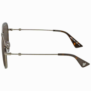 Alternative view of Kính Gucci Grey Aviator Sunglasses 'Grey' GG0062S-002-57