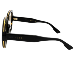 Alternative view of Kính Gucci Square Unisex Sunglasses 'Yellow' GG1064S-001-54