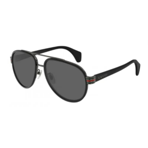 Alternative view of Kính Gucci Polarized Aviator 'Dark Ruthenium' GG0447S-001-58