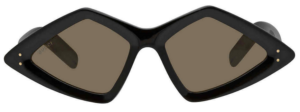 Kính Gucci Brown Geometric 'Black' GG0496S-001-59