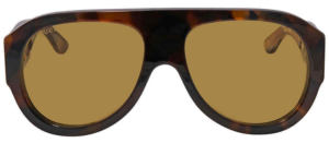 Kính Gucci Green Aviator 'Brown' GG0668S-004-58