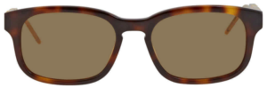 Kính Gucci Brown Rectangular 'Havana' GG0602S-005-55