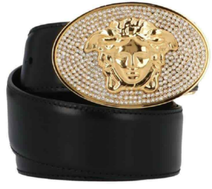 Thắt Lưng Versace Embellished Medusa 'Black' DCU4950-DVTP1-D41CH