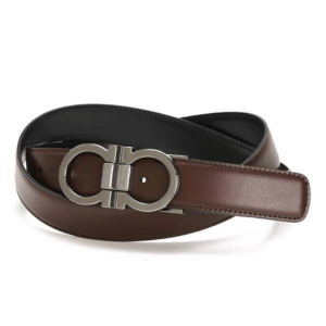 Alternative view of Thắt Lưng Salvatore Ferragamo Gancini 'Brown' 678648-444078