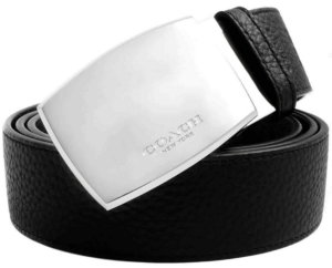 Thắt Lưng Coach Boxed Plaque 'Charcoal' 69989-BK-CQ