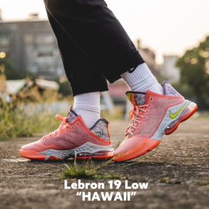 Giay Nike Lebron 19 Low 'Hawaii' DQ8344-600