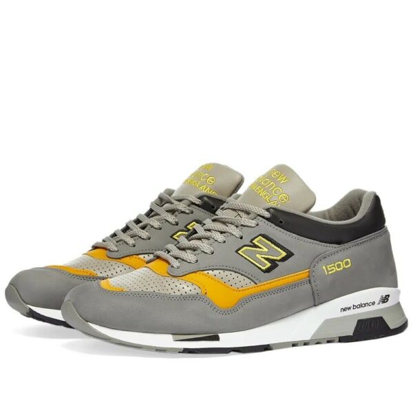 Giày New Balance 1500 Made in England 'Grey Yellow' M1500GGY - Hình ảnh 2