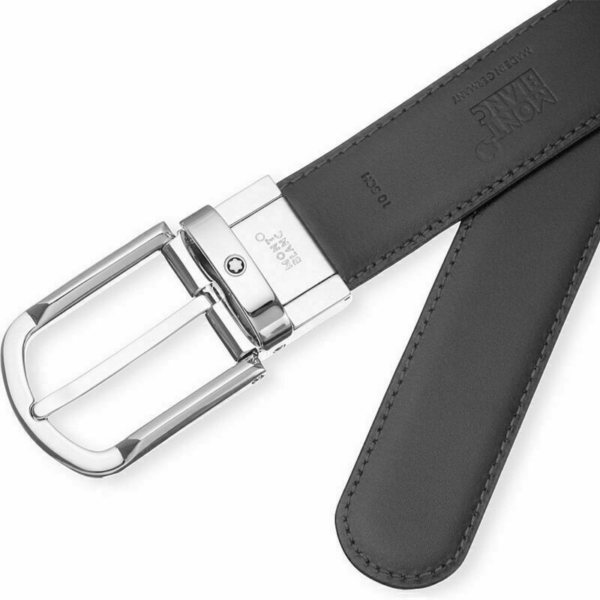 Thắt Lưng MontBlanc Reversible Leather Men's Belt 111080 - Hình ảnh 4