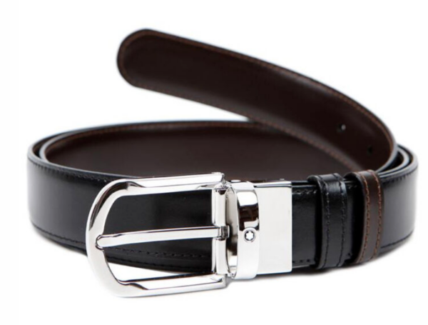 Thắt Lưng MontBlanc Reversible Leather Men's Belt 111080 - Hình ảnh 3