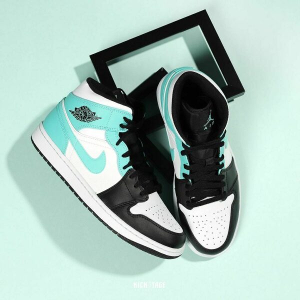 Giày Nike Air Jordan 1 Mid 'Island Green' 554724-132 - Hình ảnh 5