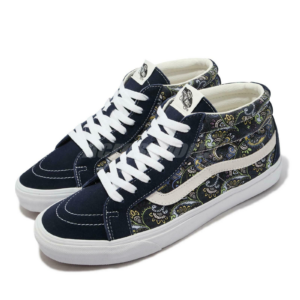 Alternative view of Giày Vans Sk8-Mid Reissue Paisley 'Blue White' VN0A391FITN