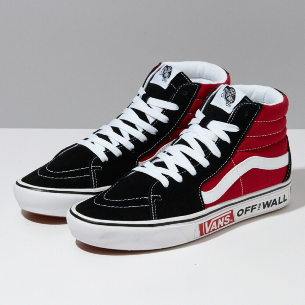 Giày Vans Comfycush Sk8-Hi 'Black Red' VN0A3WMB2QE - Hình ảnh 4