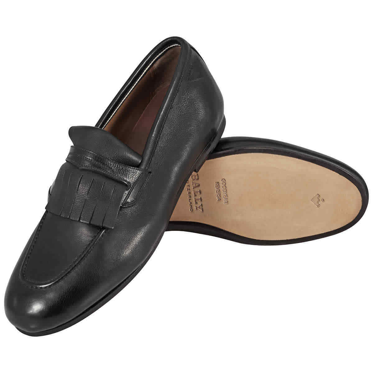 Giày Bally Plumiel Loafers 'Black' 6220928