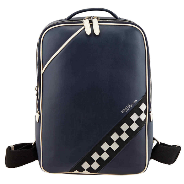 Balo Bally Pit Leather Backpack 'Ink' 6224183