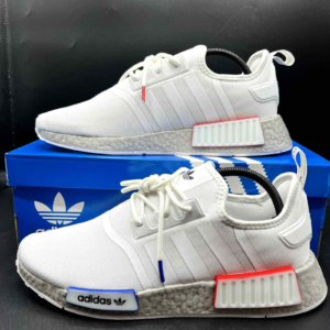 Giay Adidas NMD R1 'White Grey' GX9525