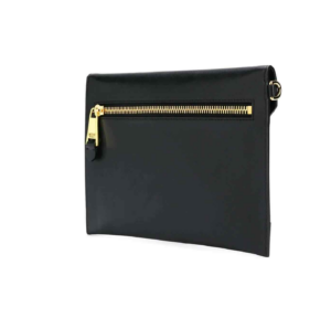 Alternative view of Túi Moschino Ladies Black Leather Envelope 'Black' A841480011555