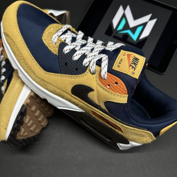 Giày Nike Air Max 90 'Bucktan Team Navy' DZ5175-200 - Hình ảnh 3