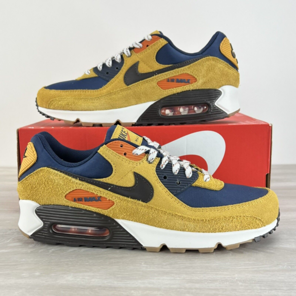 Giày Nike Air Max 90 'Bucktan Team Navy' DZ5175-200 - Hình ảnh 2
