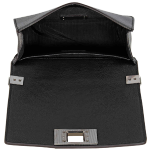 Alternative view of Túi Furla Mimi Mini Suede And Leather Crossbody 'Nero' 1033426